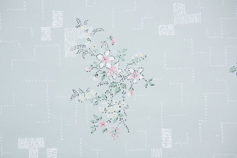 1950s Floral Vintage Wallpaper