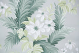1950s Floral Vintage Wallpaper