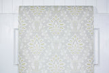 1970s Damask Vintage Wallpaper