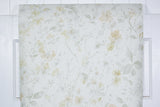 1980s Floral Vintage Wallpaper