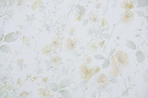 1980s Floral Vintage Wallpaper