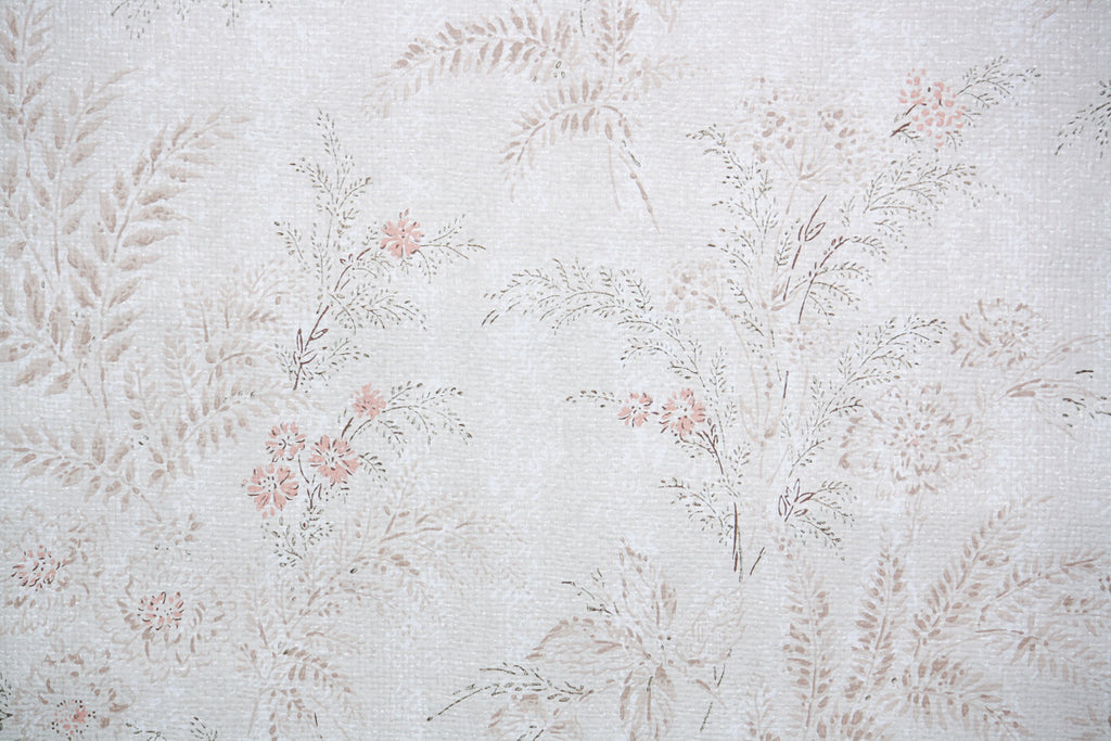 1950s Floral Vintage Wallpaper