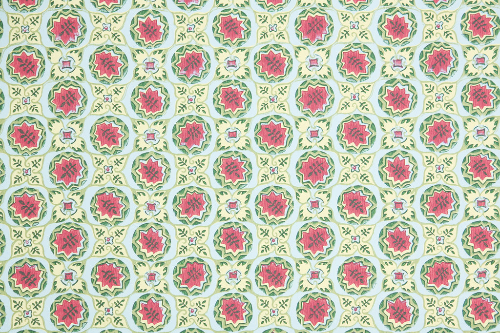 1950s Botanical Vintage Wallpaper
