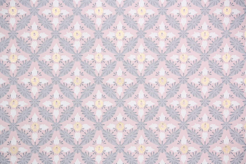 1950s Geometric Vintage Wallpaper