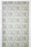 1970s Floral Stripe Vintage Wallpaper