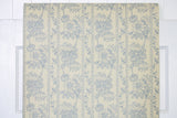 1970s Floral Stripe Vintage Wallpaper