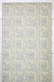 1970s Floral Stripe Vintage Wallpaper