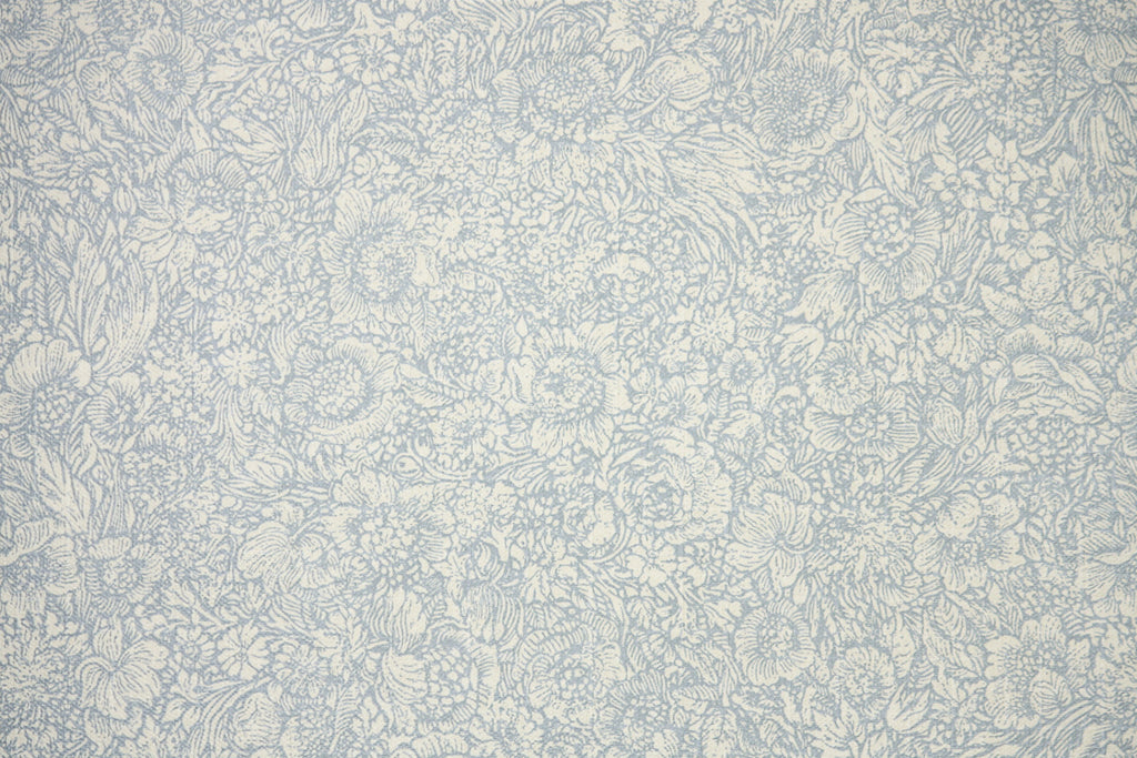 1970s Floral Vintage Wallpaper