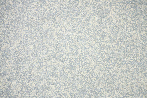 1970s Floral Vintage Wallpaper