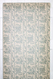 1970s Floral Stripe Vintage Wallpaper