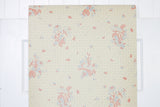 1970s Floral Vintage Wallpaper