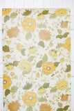 1970s Floral Vintage Wallpaper
