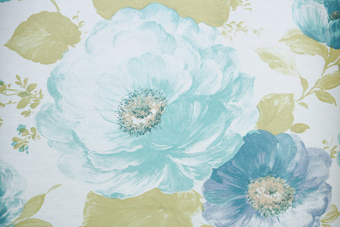 1970s Floral Vintage Wallpaper