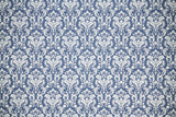 1970s Damask Vintage Wallpaper