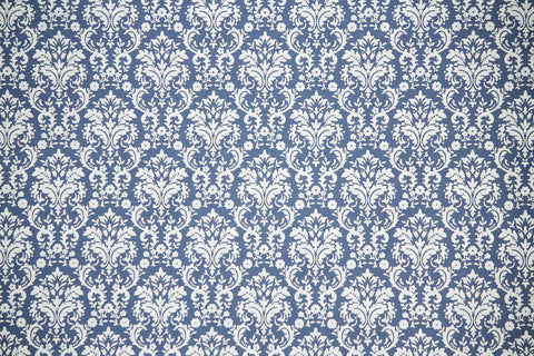1970s Damask Vintage Wallpaper