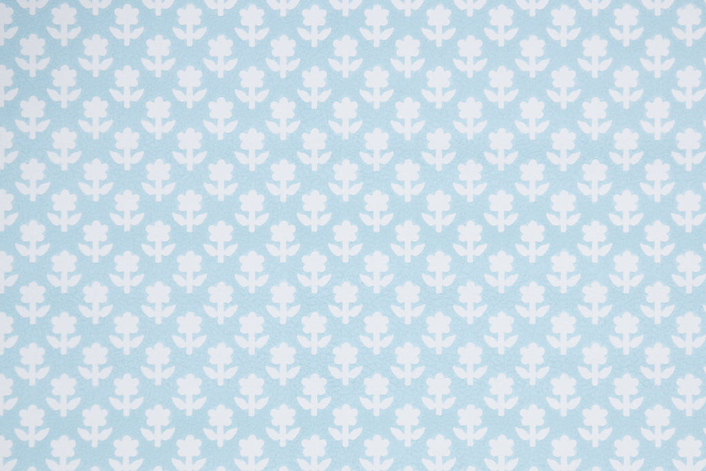 1970s Floral Vintage Wallpaper