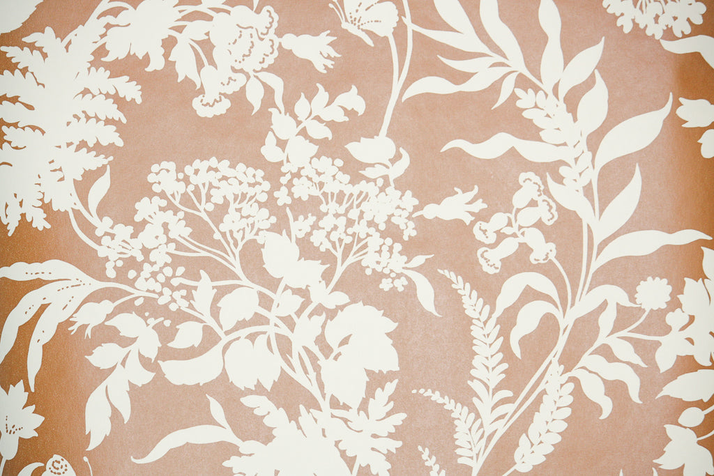 1970s Botanical Vintage Wallpaper