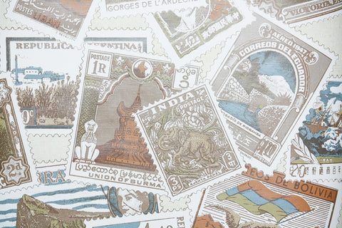 1970s Novelty Vintage Wallpaper