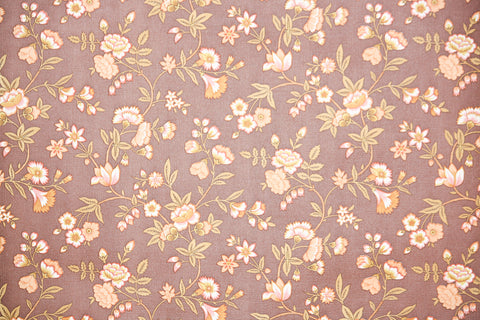 1970s Floral Vintage Wallpaper