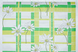1970s Floral Vinyl Vintage Wallpaper