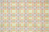 1970s Plaid Vinyl Vintage Wallpaper