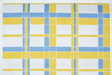 1970s Plaid Vinyl Vintage Wallpaper