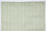 1970s Damask Stripe Vinyl Vintage Wallpaper