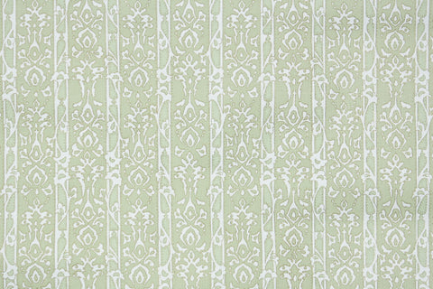 1970s Damask Stripe Vinyl Vintage Wallpaper