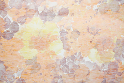 1970s Floral Vintage Wallpaper