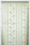 1970s Floral Stripe Vintage Wallpaper