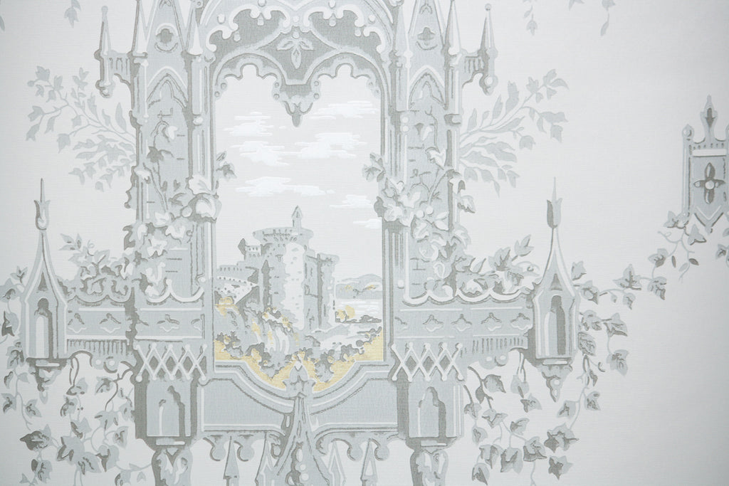 1970s Scenic Vintage Wallpaper