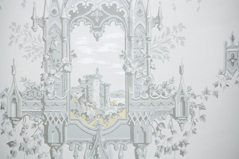 1970s Scenic Vintage Wallpaper