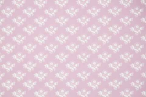 1980s Floral Vintage Wallpaper