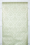 1970s Floral Damask Vintage Wallpaper