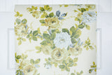 1970s Floral Vintage Wallpaper