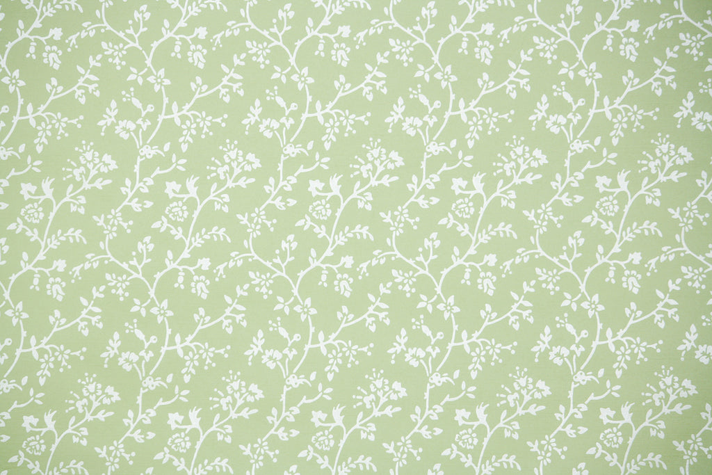 1980s Floral Vintage Wallpaper