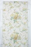 1960s Floral Vintage Wallpaper