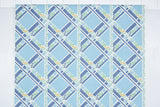 1970s Plaid Vinyl Vintage Wallpaper