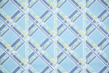1970s Plaid Vinyl Vintage Wallpaper