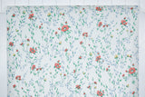 1980s Floral Vintage Wallpaper