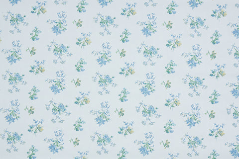 1980s Floral Vintage Wallpaper