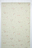 1980s Floral Vintage Wallpaper