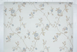 1980s Floral Vintage Wallpaper