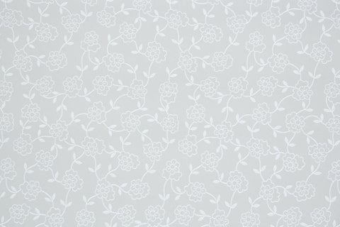 1950s Floral Vintage Wallpaper