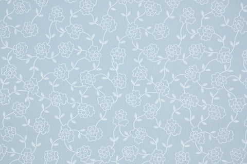 1950s Floral Vintage Wallpaper