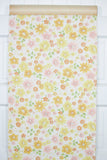 1950s Floral Vintage Wallpaper