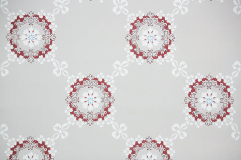 1950s Geometric Vintage Wallpaper