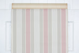 1950s Stripe Vintage Wallpaper