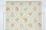 1960s Floral Vintage Wallpaper