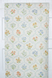 1960s Floral Vintage Wallpaper